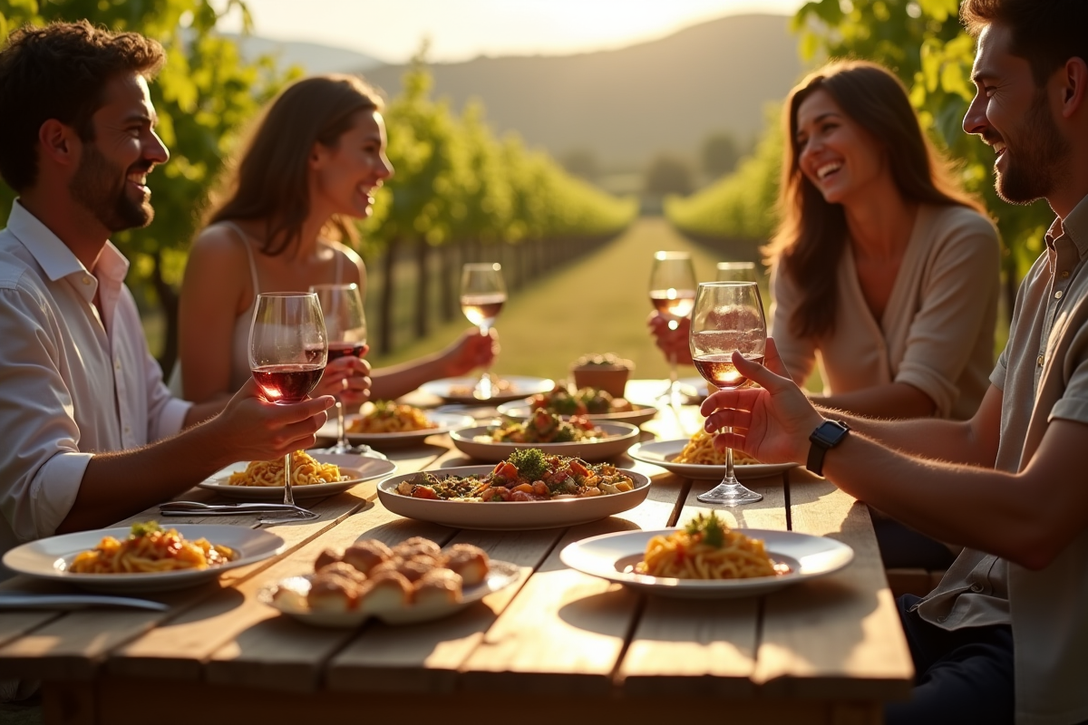 Idée de repas entre amis : escapade gourmande en Italie