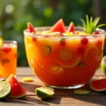 Recette de punch pour 30 personnes : concocter un nectar tropical pour vos convives