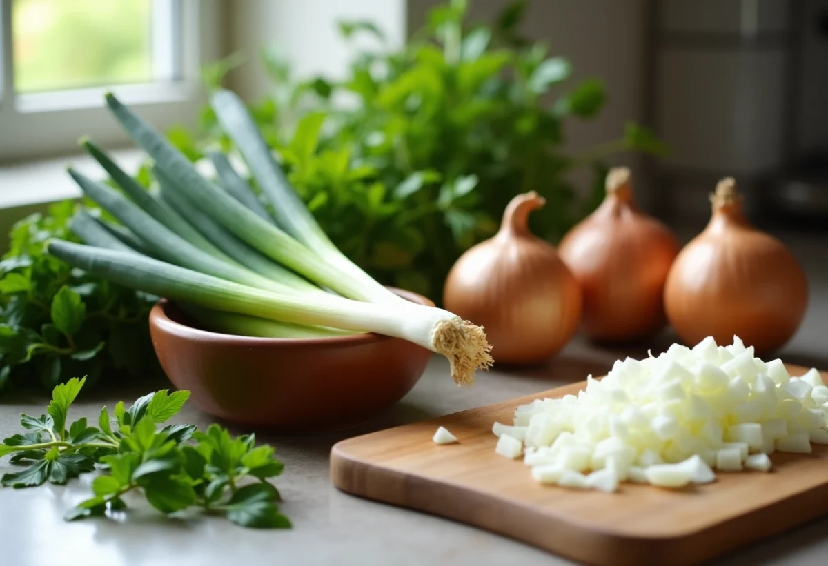 Comment remplacer la cébette sans altérer le goût du plat ?