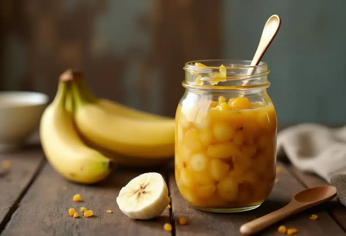 Recette de compote de banane pour bébé : astuces et bienfaits